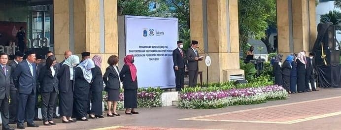 Dihadapan 1.500 CPNS DKI yang Diangkat Jadi PNS, Sekda: Jangan Ada Pungli