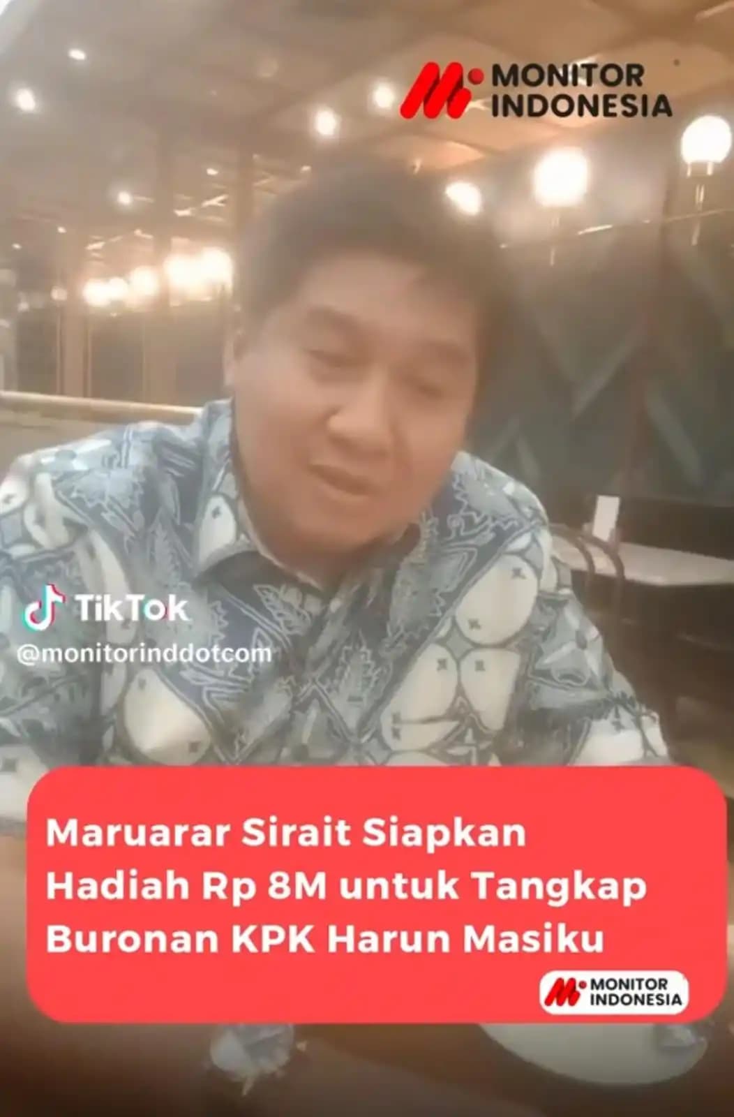Sayembara Tangkap Harun Masiku