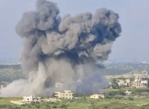 Serangan israel ke lebanon