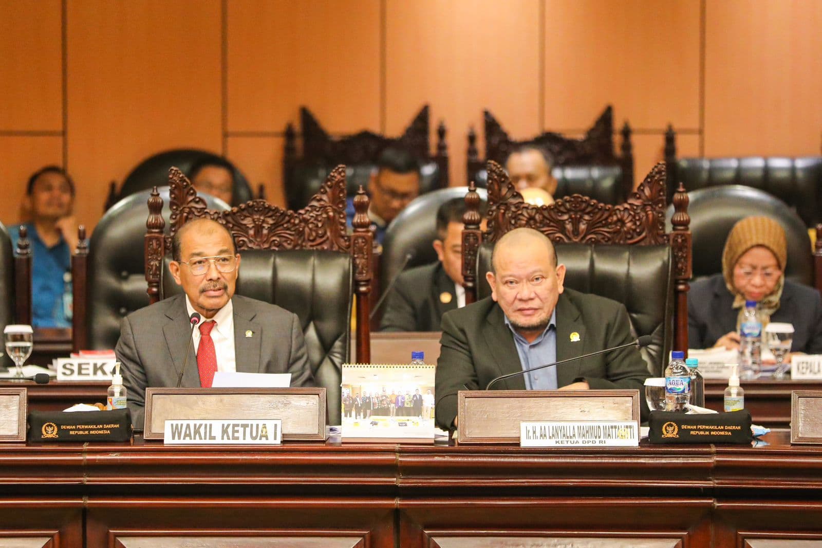 Anggota DPD RI Sampaikan Hasil Reses pada Sidang Paripurna DPD RI ke-9