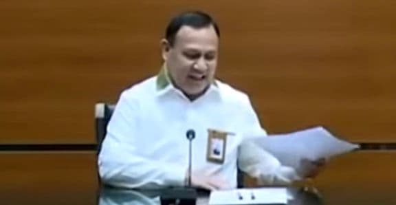 Diam-diam Firli Bahuri Sambangi Bareskrim Lewat Jalur Khusus