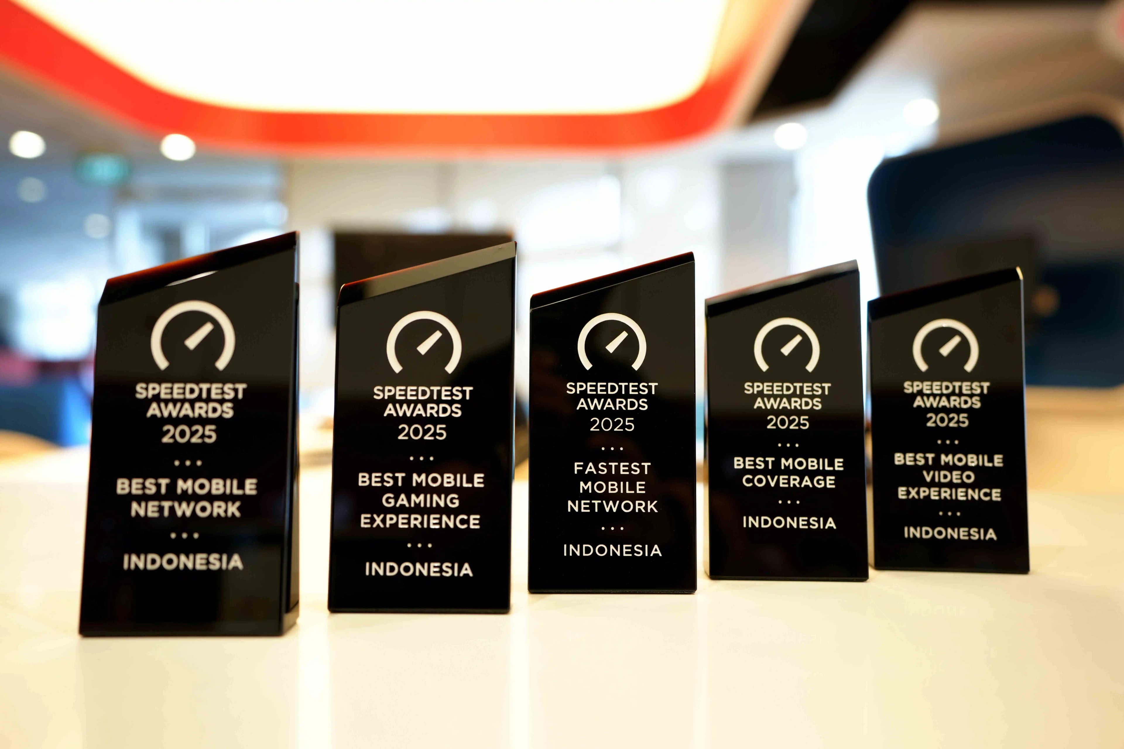 Telkomsel Raih 5 Penghargaan dari Ookla