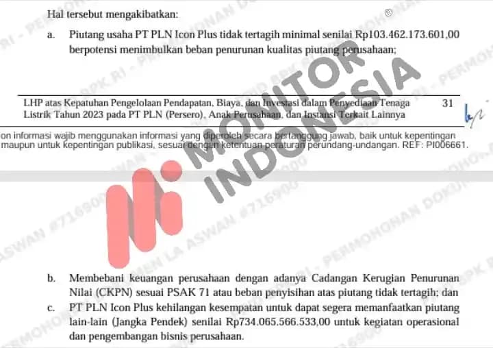 Temuan BPK PLN 2