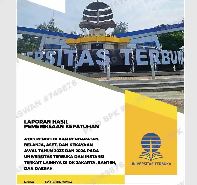 Temuan BPK UT