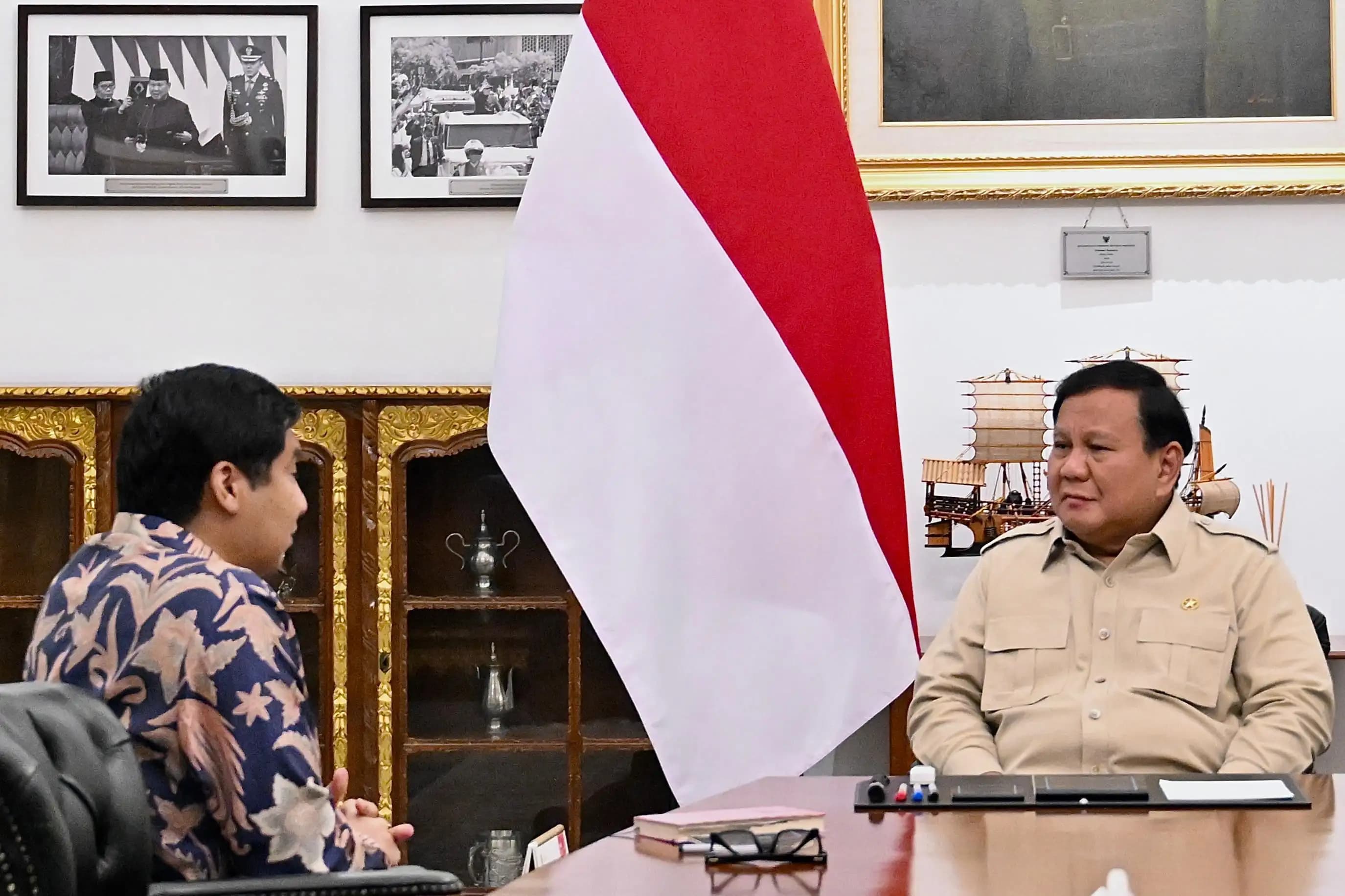 Pertemuan Presiden Prabowo Subianto dengan Menteri PKP Maruarar Sirait (Foto: Dok MI/PKP)