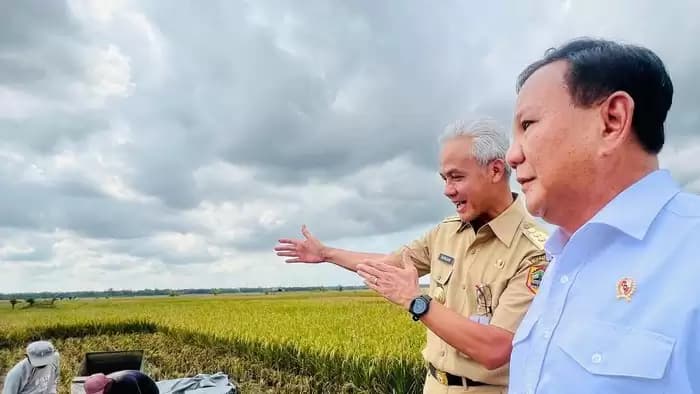 Depan Ganjar, Prabowo Sebut Petani Jateng Sulit Dapat Pupuk Subsidi
