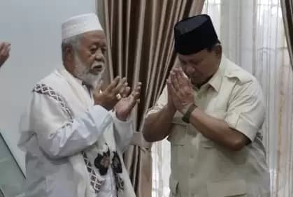 Kiai Abuya Murtadho Dukung Prabowo di Pilpres 2024