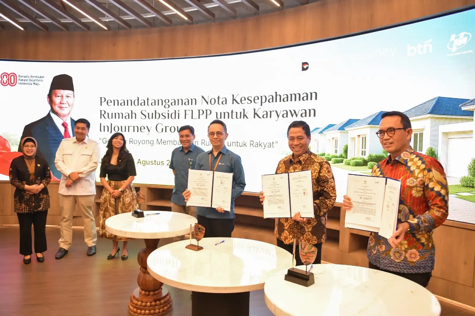 BTN Siap Salurkan KPR Subsidi untuk Karyawan InJourney Group (Foto: BTN)