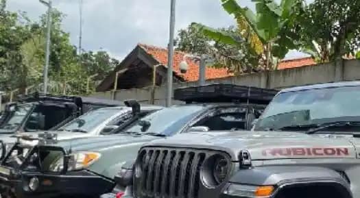 11 Mobil Mewah Ketum PP Japto Dipindahkan ke Rupbasan KPK Jaktim