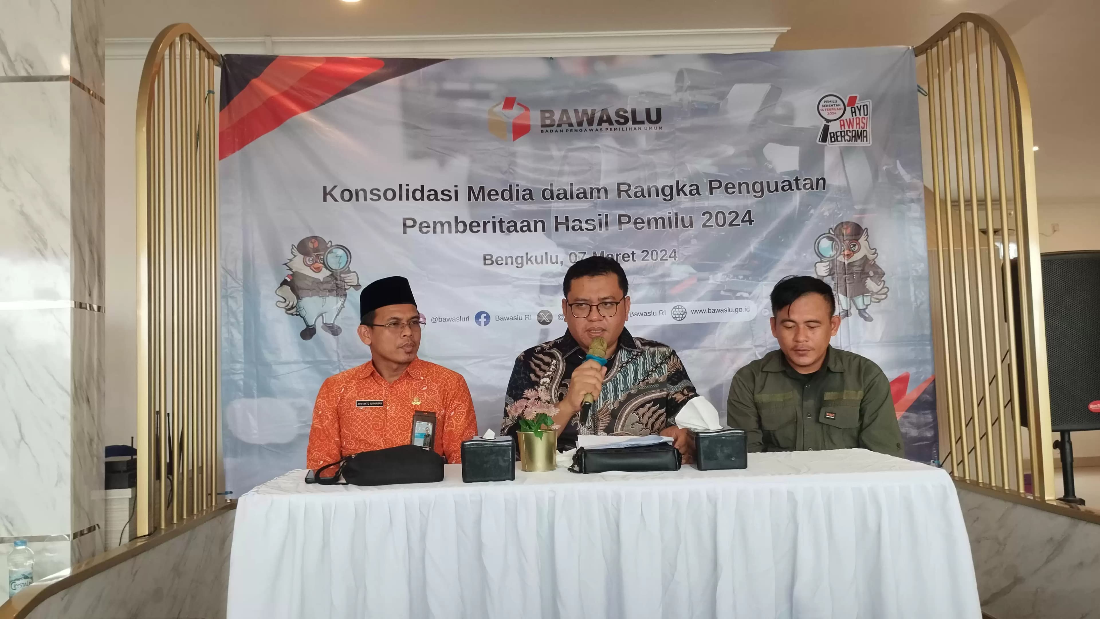 Gelar Konsolidasi Media di Bengkulu, Bawaslu: Langkah Nyata Memperkuat Kolaborasi dengan Media
