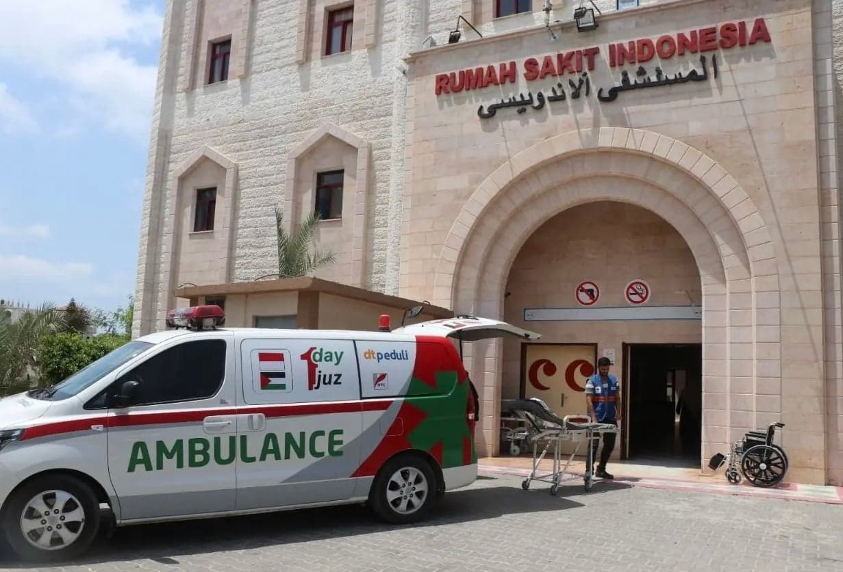 Rumah Sakit Indonesia di Gaza Kritis