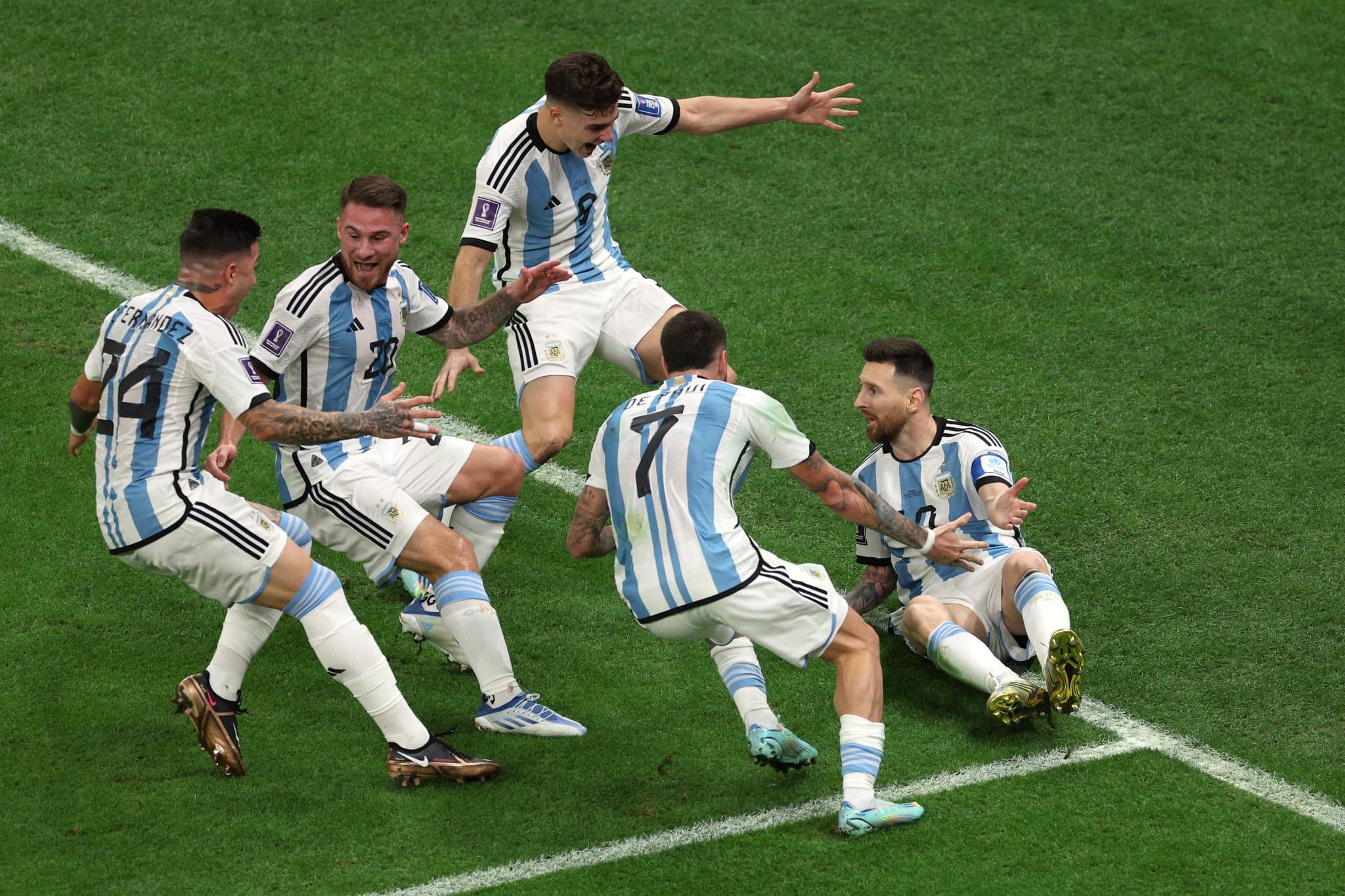 Argentina Vs Prancis 2:0 Babak Pertama Final Piala Dunia Qatar 2022