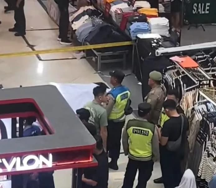 Wanita Tewas usai Terjatuh dari Lantai 4 Mal di Medan