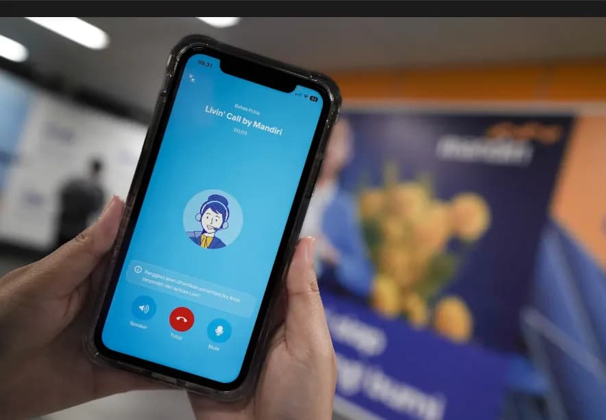 Melayani Sepenuh Hati, Bank Mandiri Hadirkan Livin’ Call Bebas Pulsa Lewat Livin’ by Mandiri