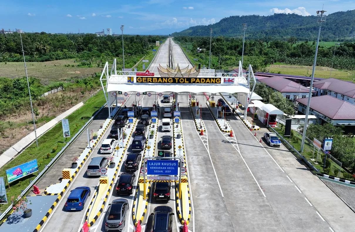 Hutama Karya: 587.310 Kendaraan Lintasi JTTS Selama Libur Paskah