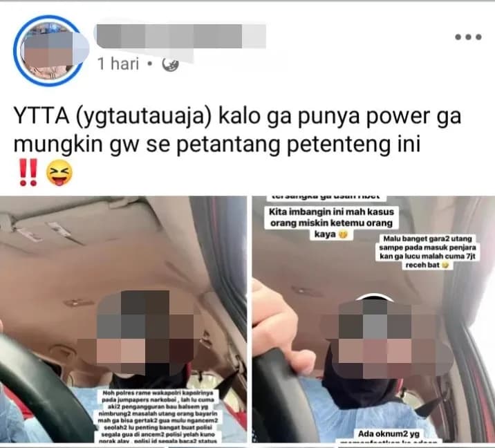 Pencemaran Nama Baik di Facebook, Warga Bekasi Laporkan ke Polisi