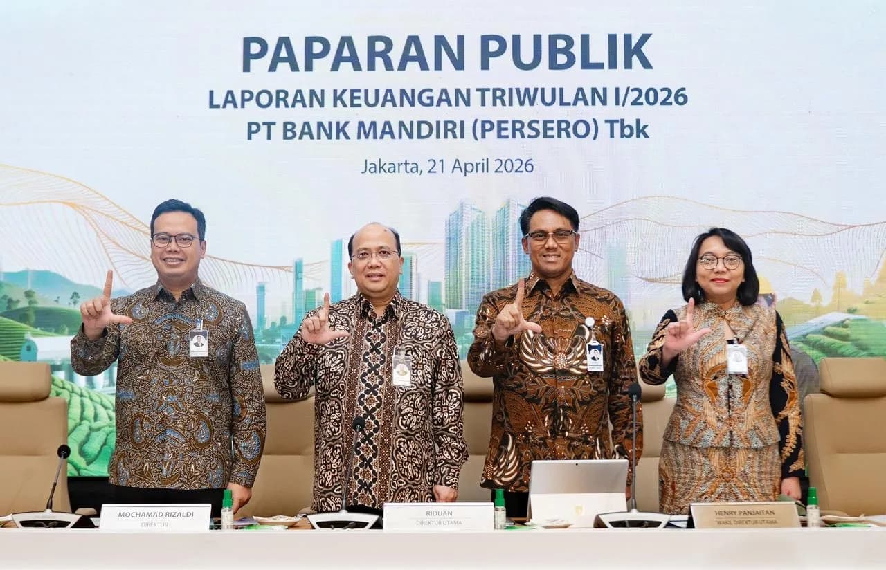 Sinergi Majukan Negeri, Bank Mandiri Akselerasi Realisasi Program Pemerintah di Kuartal I-2026