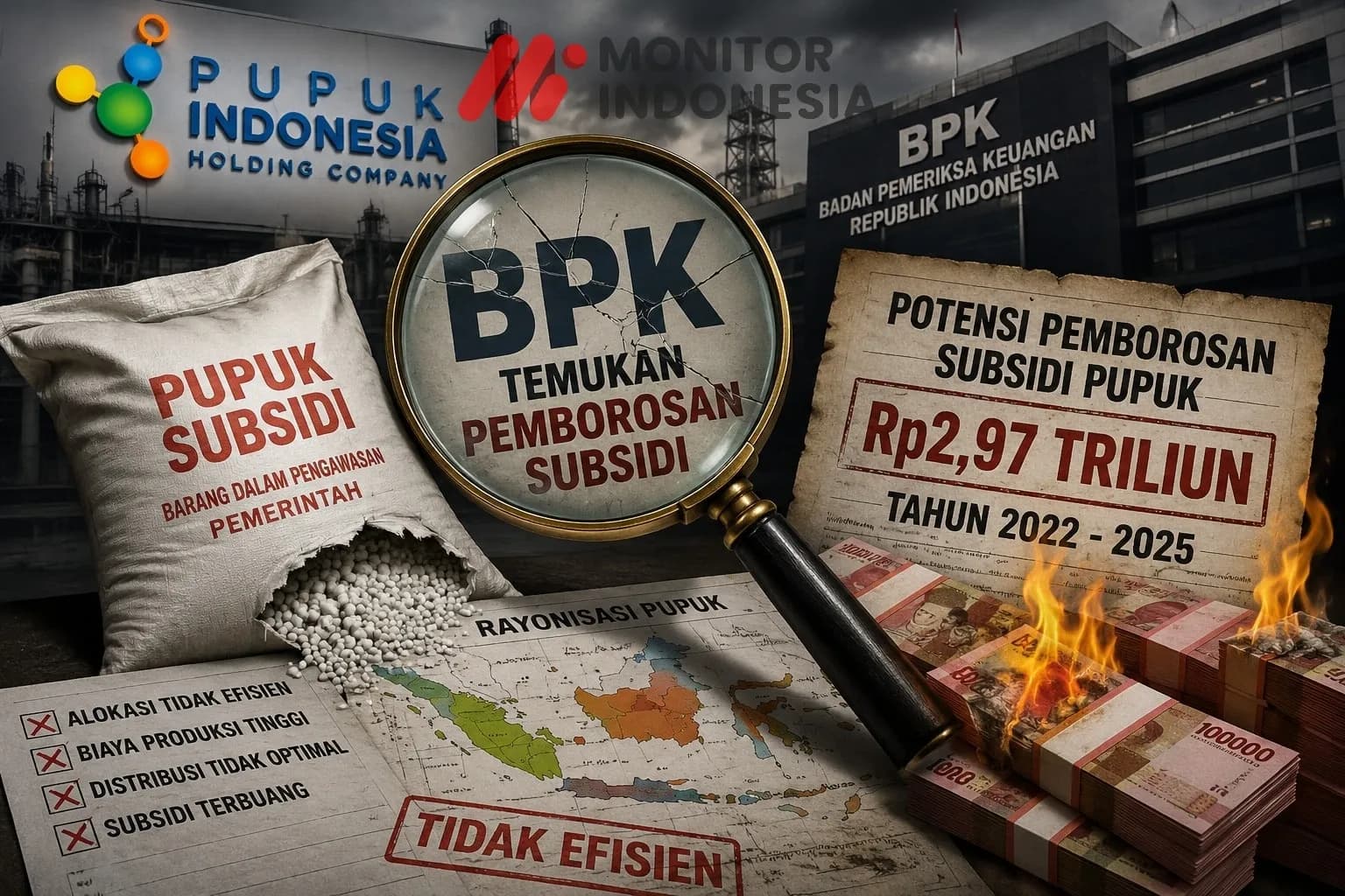Subsidi Pupuk Indonesia Rp2,9 T Diduga "Terbakar" Percuma