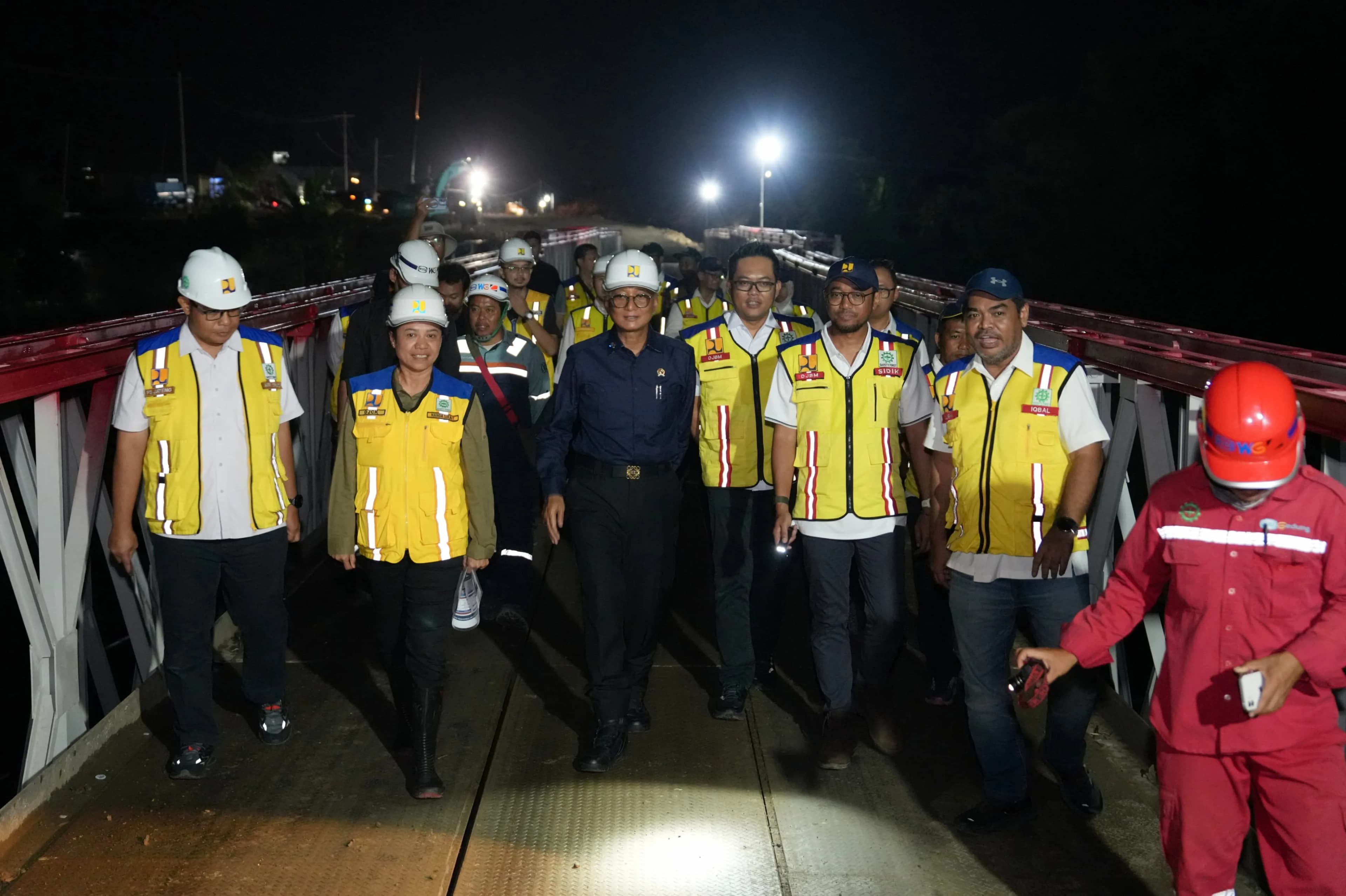 Menteri PU Pastikan Kesiapan Jembatan Bailey Dukung Sekolah Rakyat Tahap II di Brebes