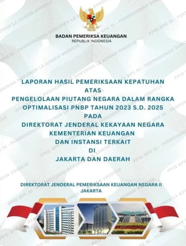 BPK Bongkar Mandeknya Tagihan Negara Rp441,9 Miliar Eks Grup BLBI: Aset Disita, Lelang Tak Jalan