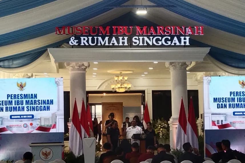 Prabowo Resmikan Museum Marsinah di Nganjuk, Jadi Simbol Perjuangan Buruh