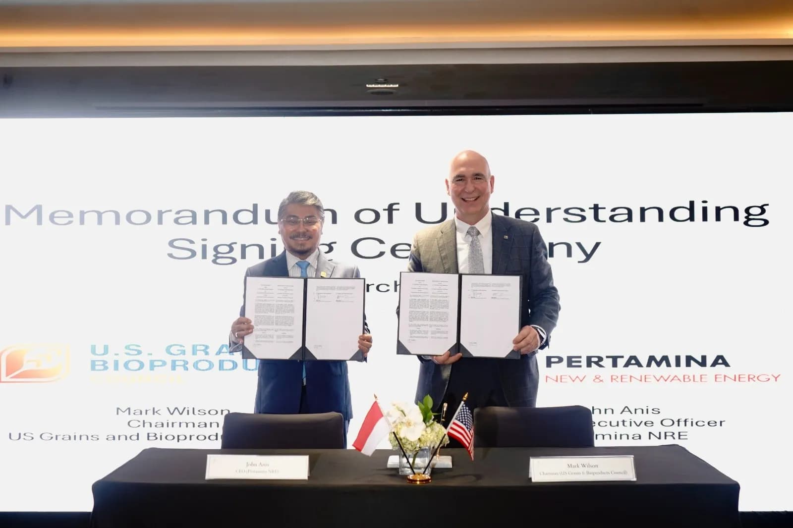Pertamina NRE Gandeng USGBC Kembangkan Bioetanol
