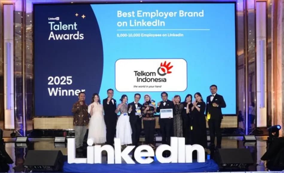 TelkomGroup Sabet Dua Penghargaan di LinkedIn Talent Awards 2025