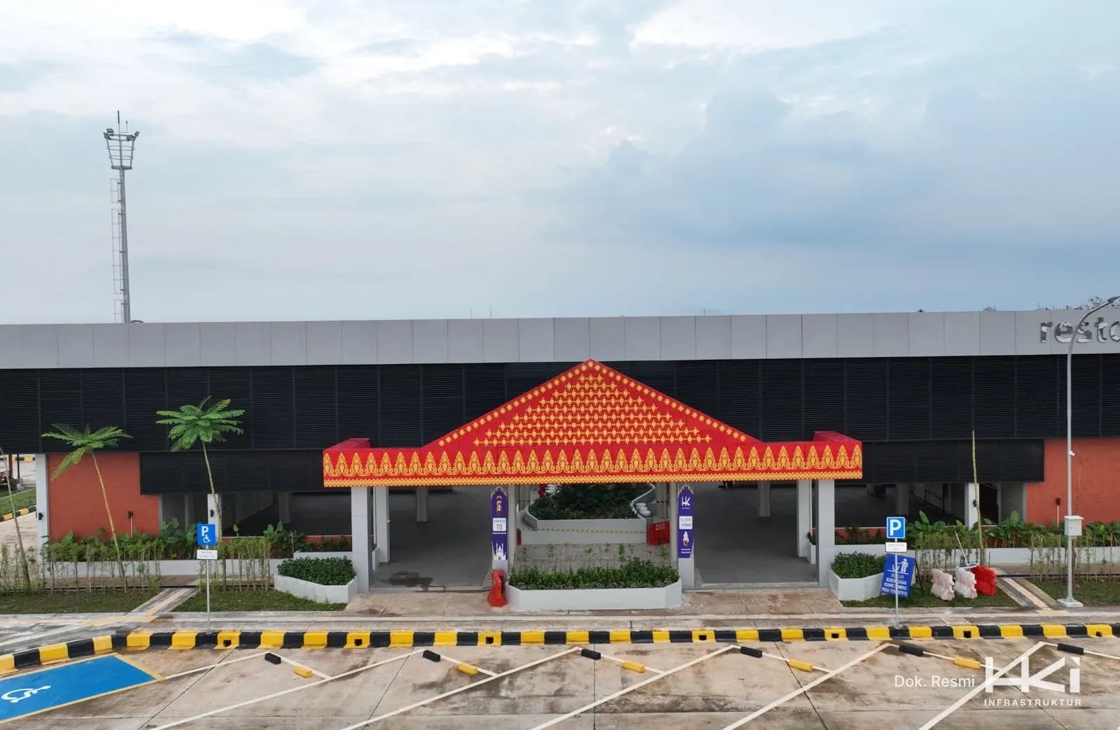 HKI Selesaikan Rest Area Tol Palembang-Betung Seksi 3 Struktur, Dorong Pertumbuhan Ekonomi Lokal Sumatra Selatan