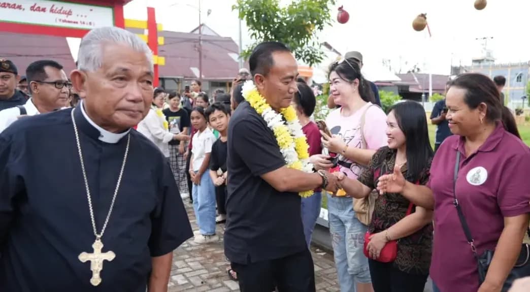 Wagub Kalbar Kucurkan Rp1 Miliar untuk Aula Paroki Pemangkat, Tegaskan Komitmen Dukung Pelayanan Umat
