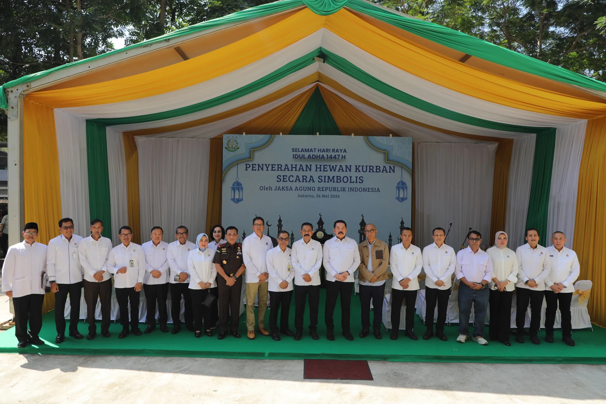 Jaksa Agung Serahkan Sapi Kurban ke Forwaka, Baren AS Sebut Bukti Kepedulian Adhyaksa