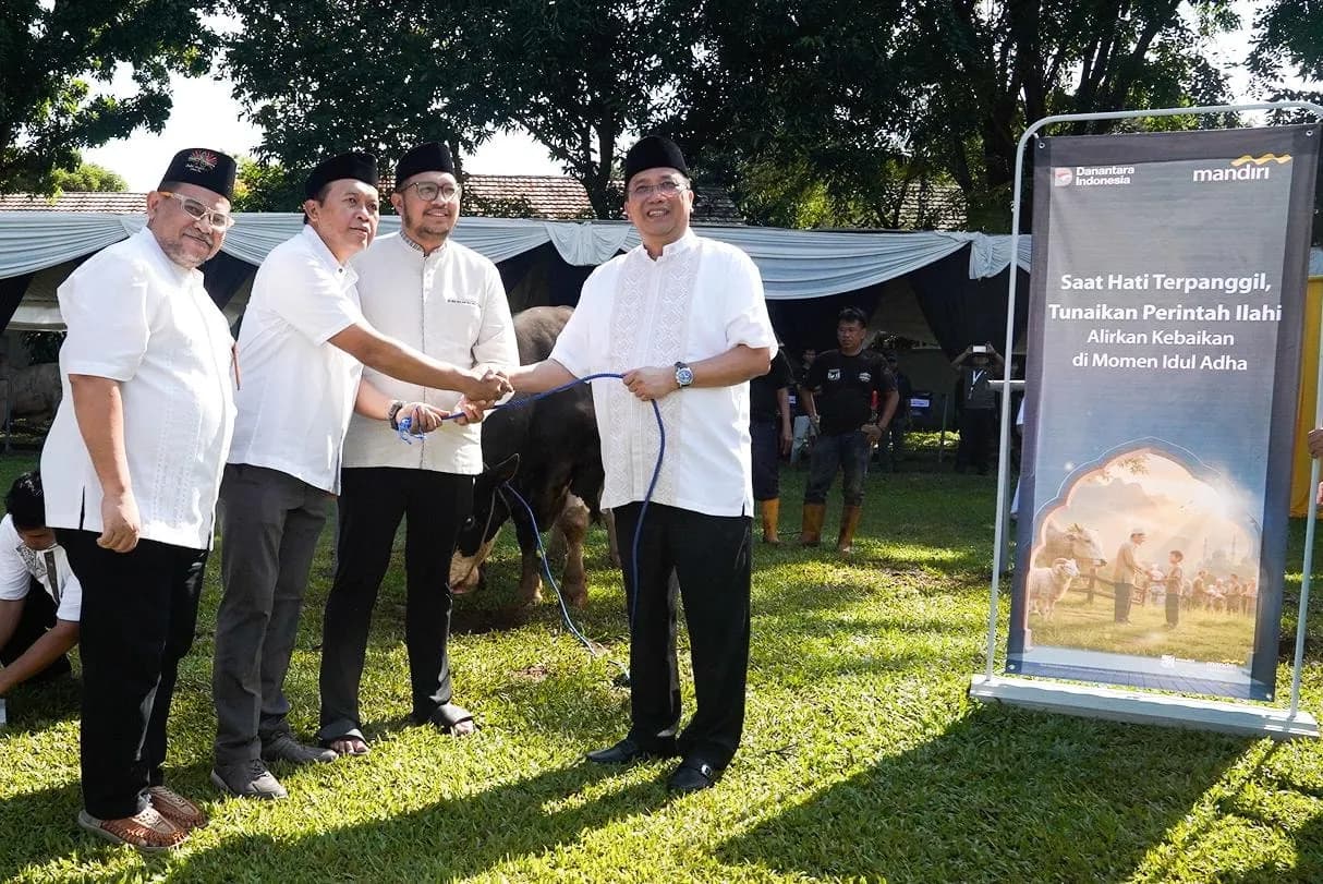Bank Mandiri Tebar 2.529 Hewan Kurban ke Seluruh Indonesia pada Idul Adha 1447 H