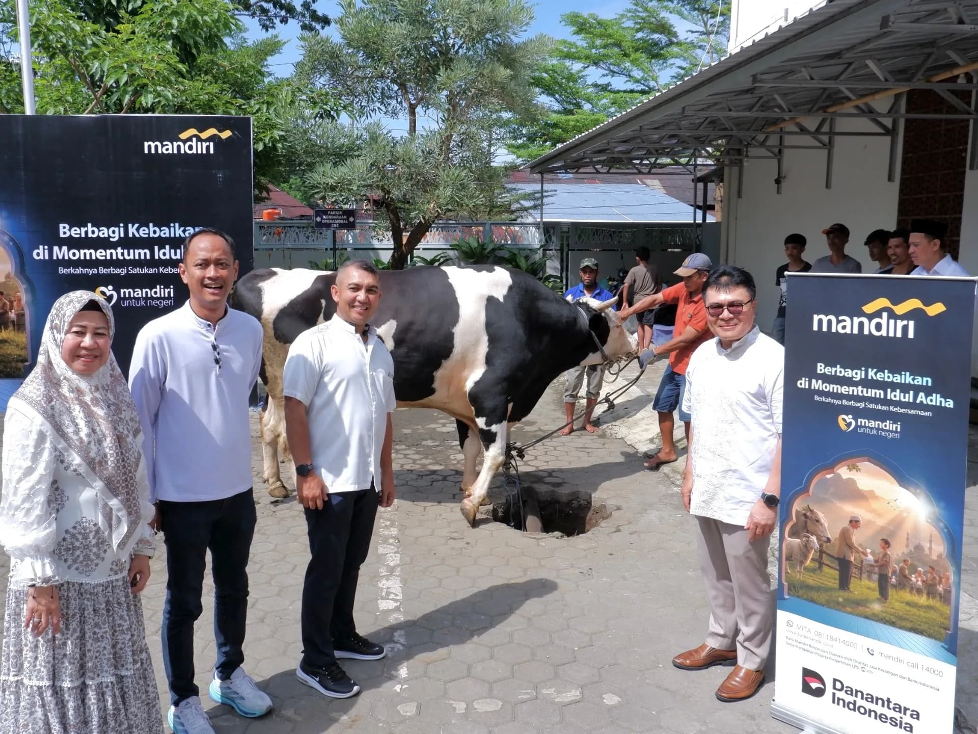 Aksi Kurban Raksasa Bank Mandiri: 2.529 Hewan Disebar di Seluruh Indonesia