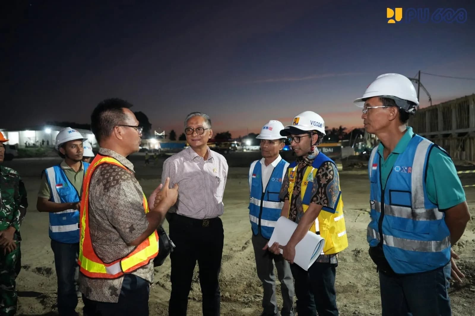 Menteri PU Sidak Pembangunan Sekolah Rakyat Lombok Utara, Apresiasi Dukungan TNI