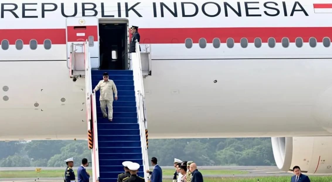 Prabowo Pulang dari Prancis Bawa Komitmen Investasi Rp57 Triliun