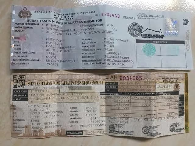 Kabar Baik! Perpanjang STNK di Jakarta Kini Tak Perlu KTP Pemilik Lama