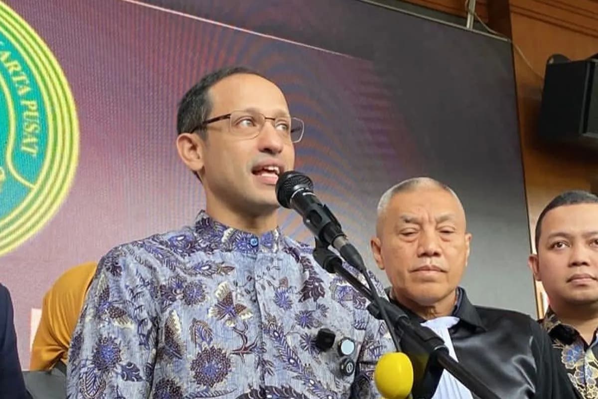 Nadiem Klaim Chromebook Hemat Rp3,9 Triliun, Singgung “Ironi” Dituntut 18 Tahun Penjara