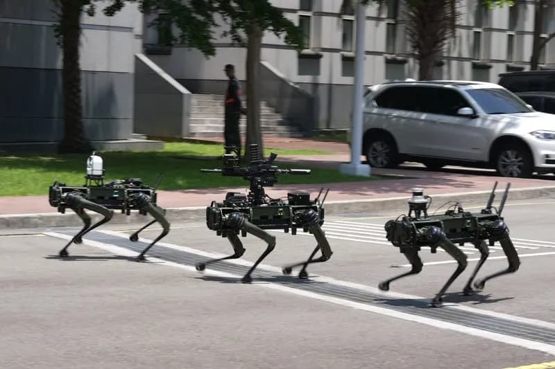 Taiwan Pamer “Robot Anjing” Bersenjata, Disiapkan untuk Patroli Pantai dan Misi Tempur