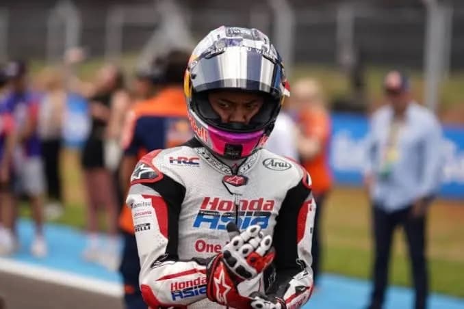 Veda Ega Kena Long Lap Penalty di Moto3 Hungaria, Start dari Posisi Kesembilan