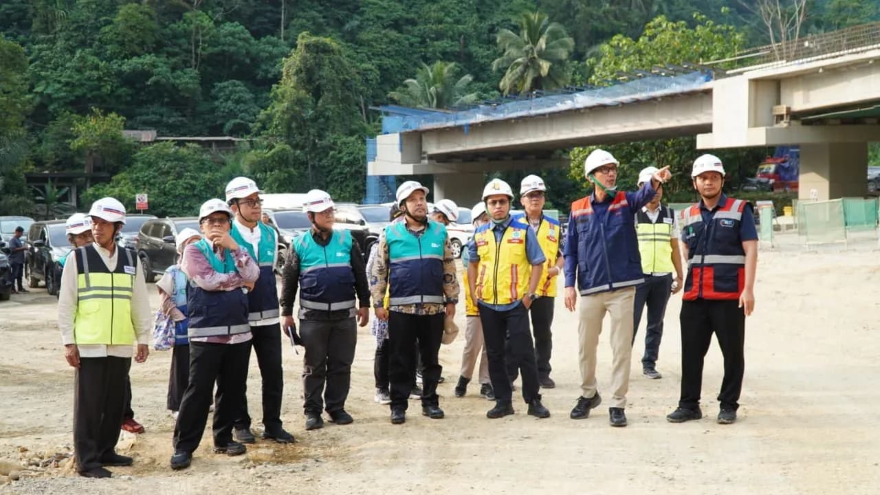 Hutama Karya: Kunjungan Bappenas Ke Sumbar Momentum Selaraskan Pembangunan Infrastruktur