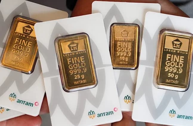 Harga Emas Pegadaian Stabil, Antam Masih di Level Rp2,84 Juta per Gram