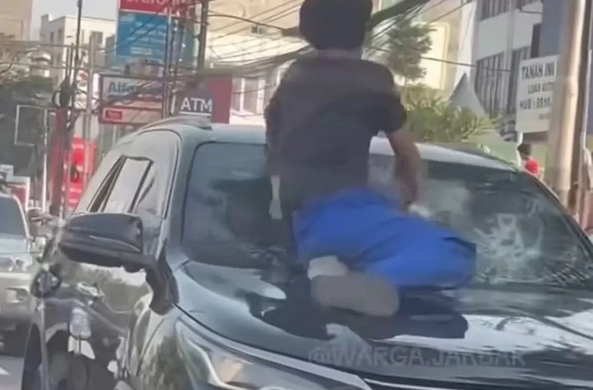 Fortuner Diamuk Massa di Tanah Abang, Polisi Pastikan Tidak Ada Bukti Tabrak Lari