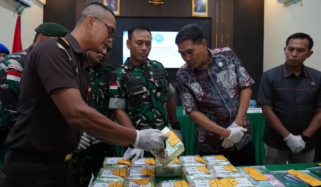 WN Malaysia Gunakan Jalur Tikus Selundupkan 21,49 Kg Sabu, Berhasil Digagalkan di Entikong