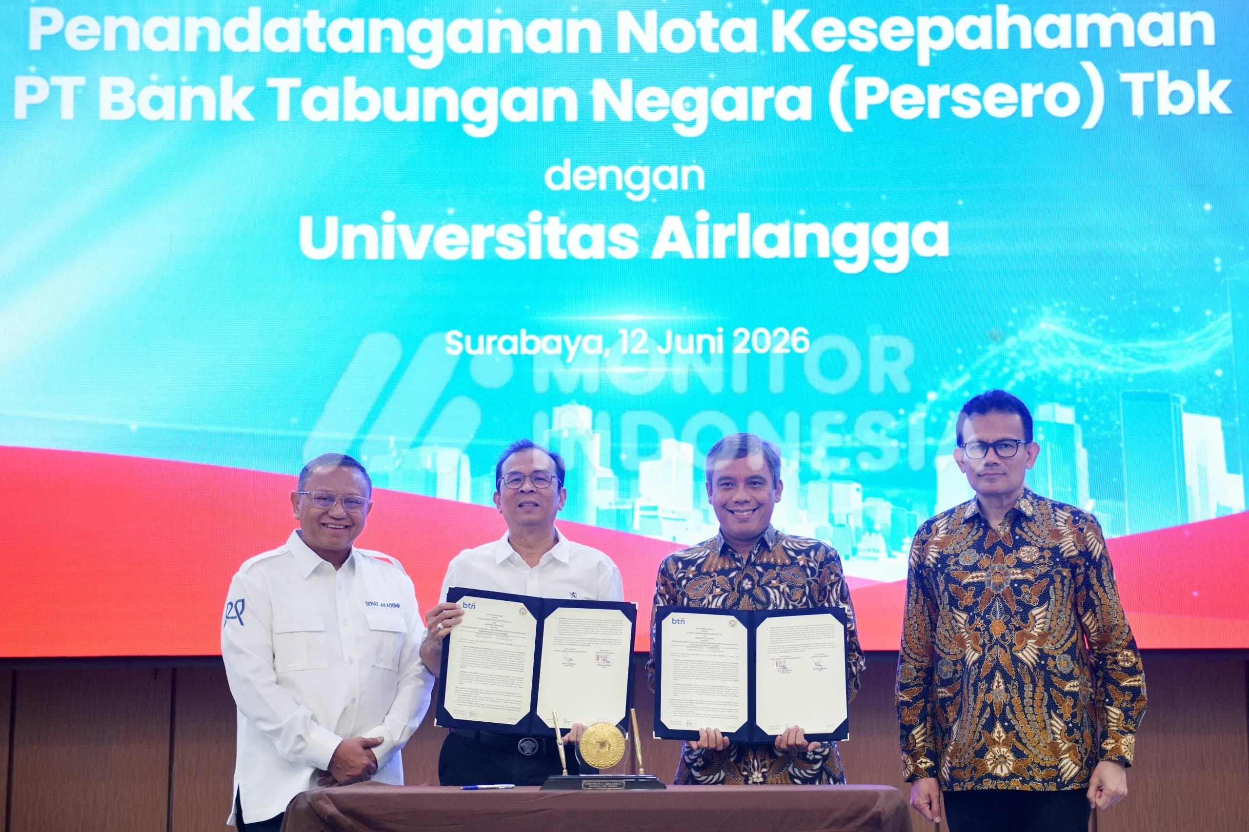 BTN Gandeng UNAIR, Perkuat Ekosistem Pendidikan dan Literasi Finansial Gen Z