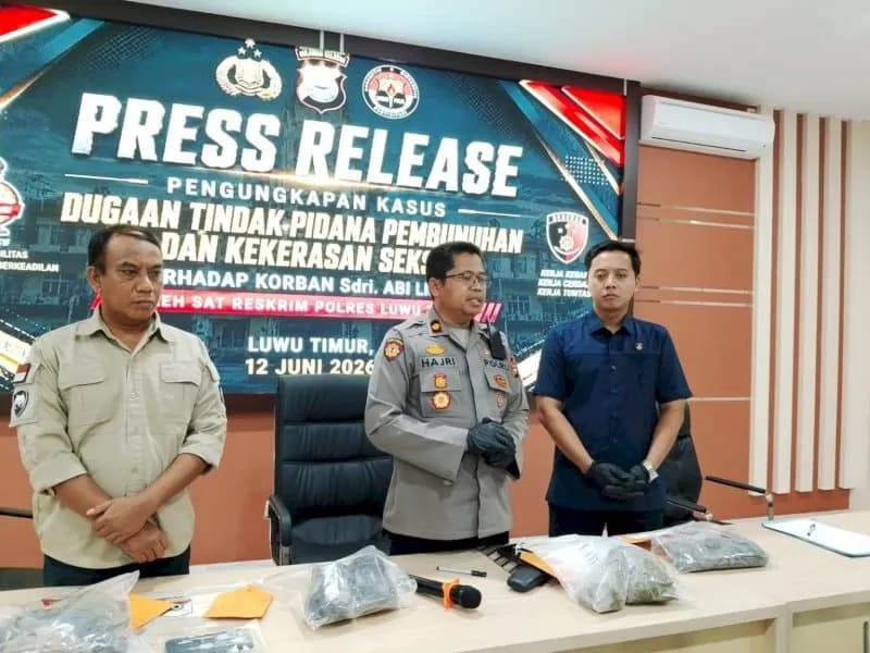 Tragis! Wanita Muda di Luwu Timur Dibunuh Sepupu Sendiri Saat Berangkat Kerja
