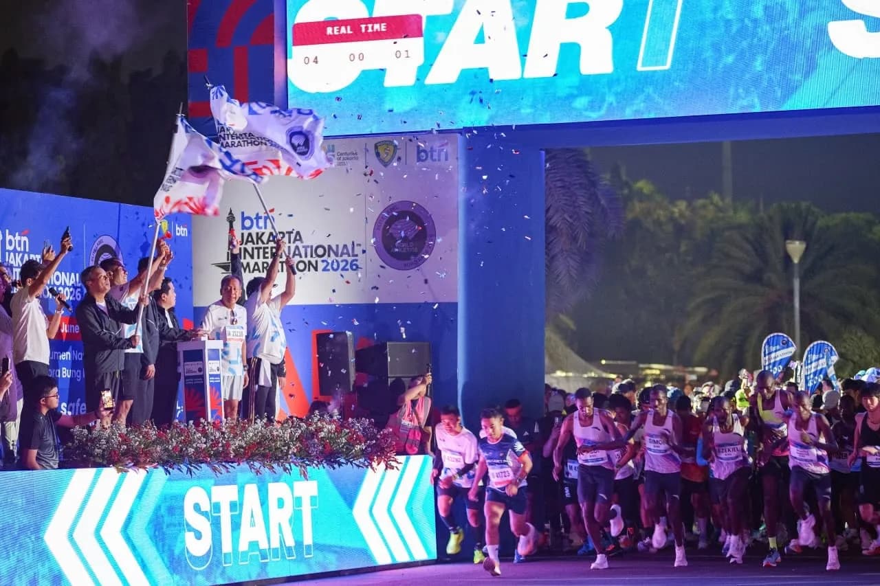 45.000 Pelari Sukseskan BTN Jakim 2026, Perkuat Posisi Indonesia di Peta Sport Tourism Dunia