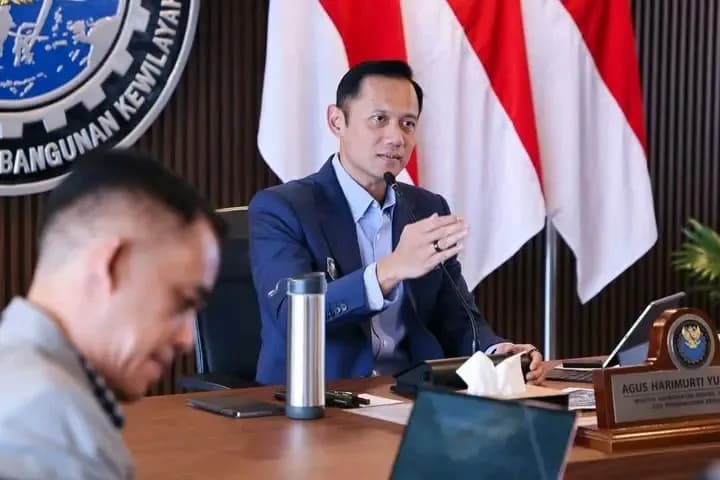 Bupati Eman Temui AHY, Desak Percepatan Infrastruktur
