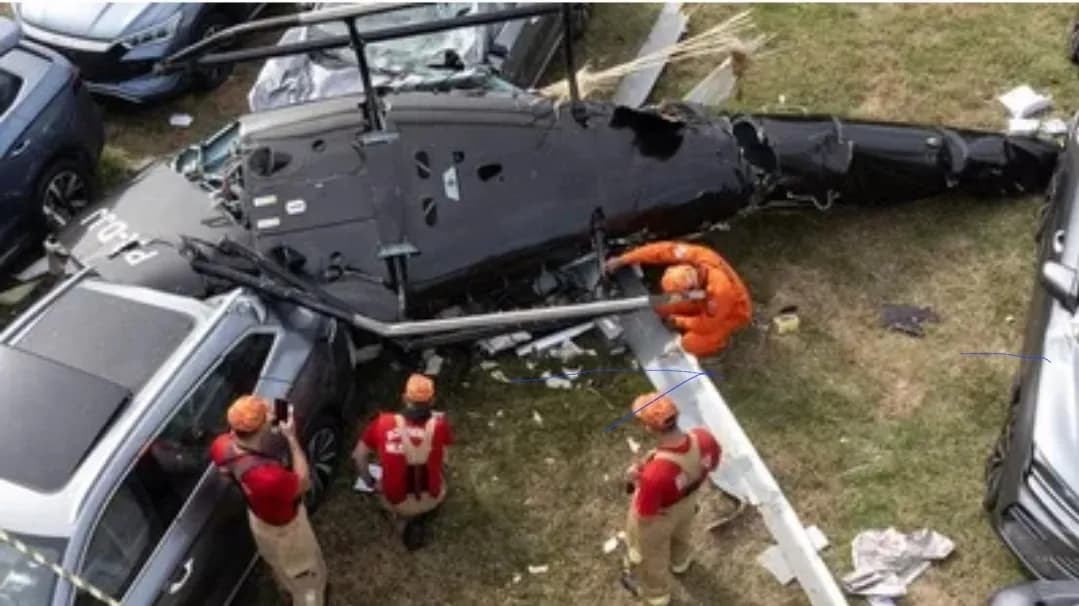 Dua Helikopter Bertabrakan di Brasil, Penyanyi Oliver Tree Diduga Jadi Korban Tewas