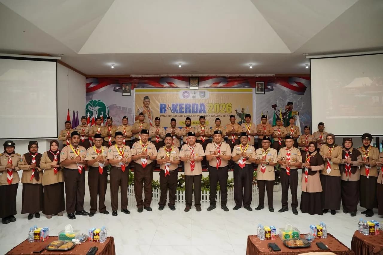 Pramuka Malut Percepat Transformasi Digital, Siapkan Kontingen Hadapi Jamnas XII 2026