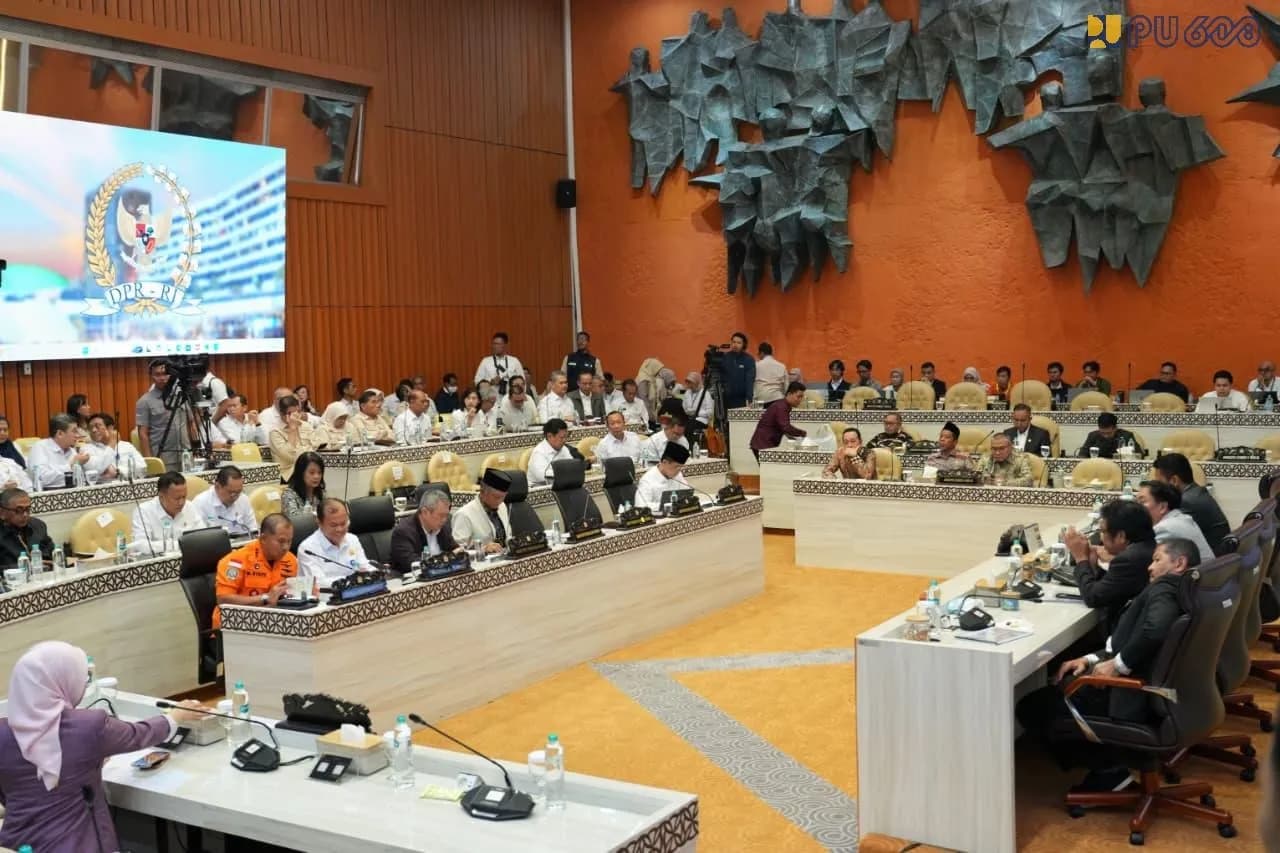Komisi V DPR RI Setujui Pagu Indikatif Kementerian PU Rp98,47 Triliun