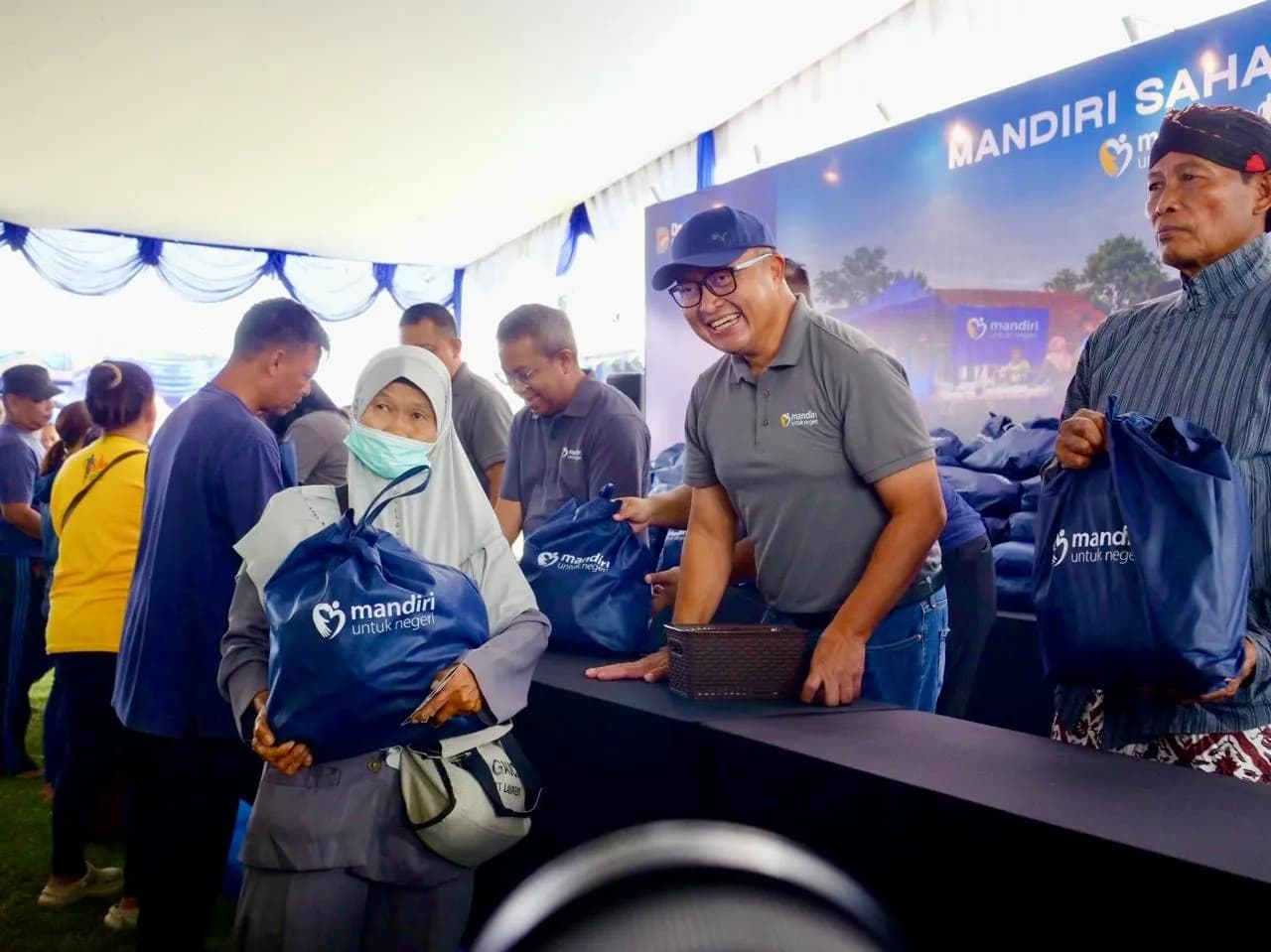 Bank Mandiri Perkuat Pembangunan Desa Lewat Program Mandiri Sahabat Desa di Jalur MJM 2026